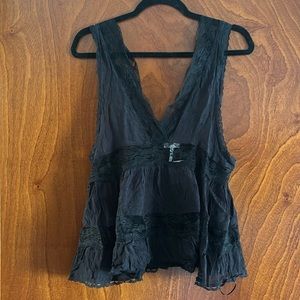 Free people lace flowy tank